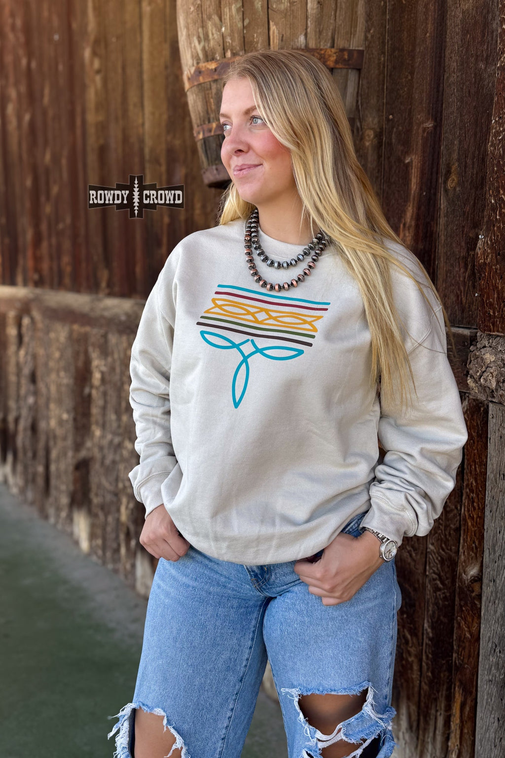 The Bonfire Boot Stitch Sweater