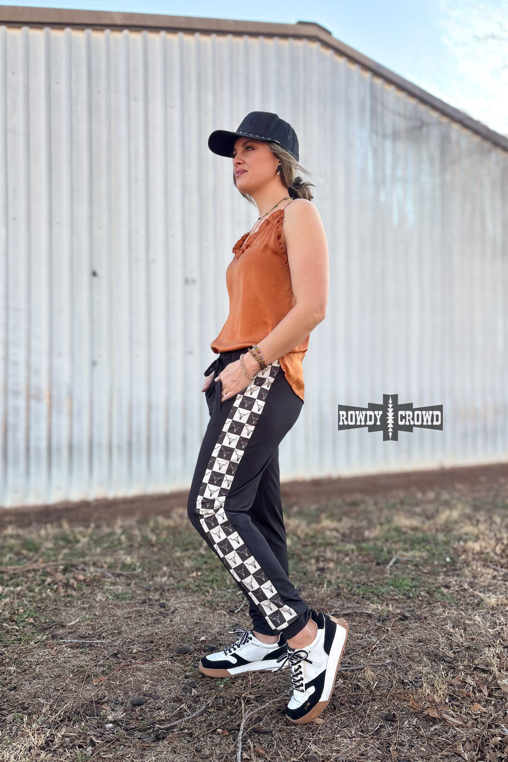 The Checkered Craze Joggers
