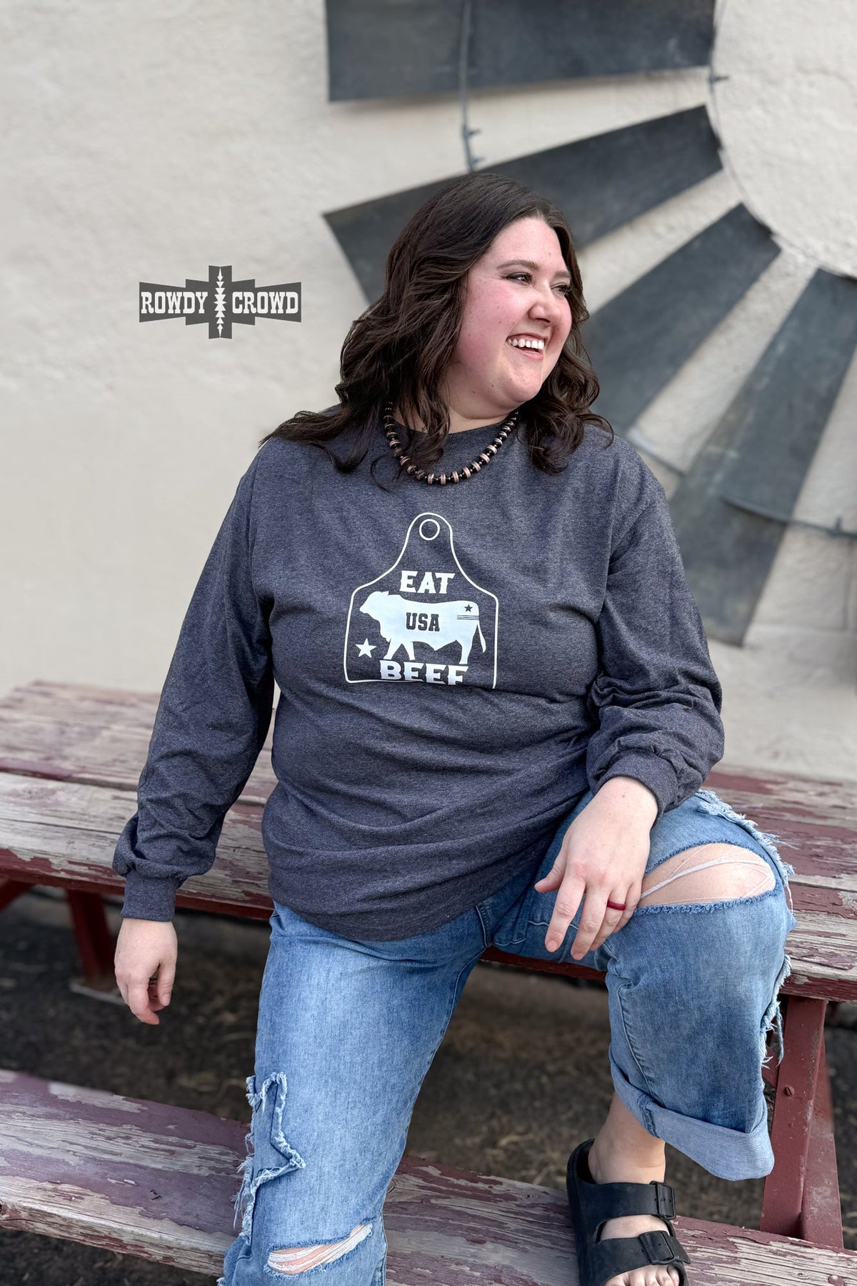 The Eat USA Beef Long Sleeve