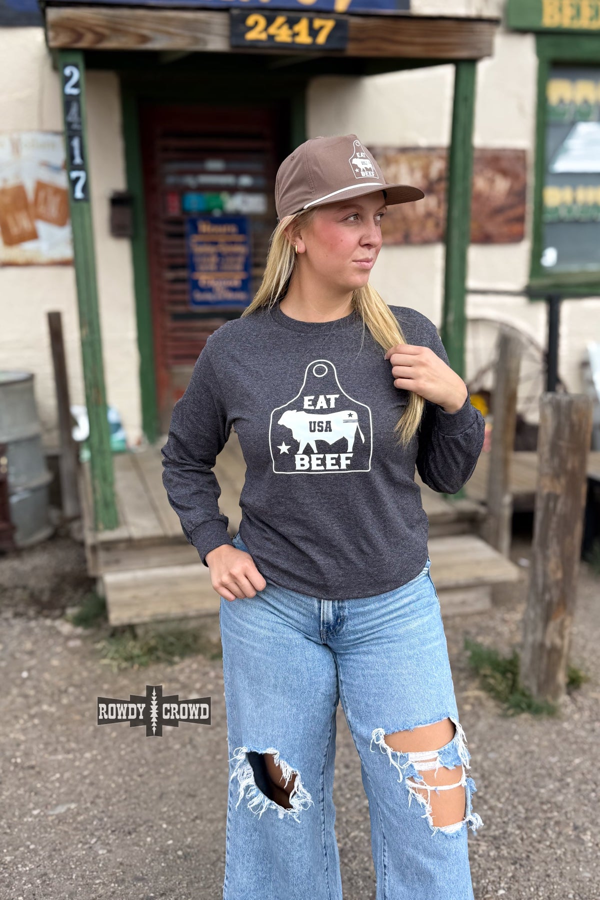 The Eat USA Beef Long Sleeve