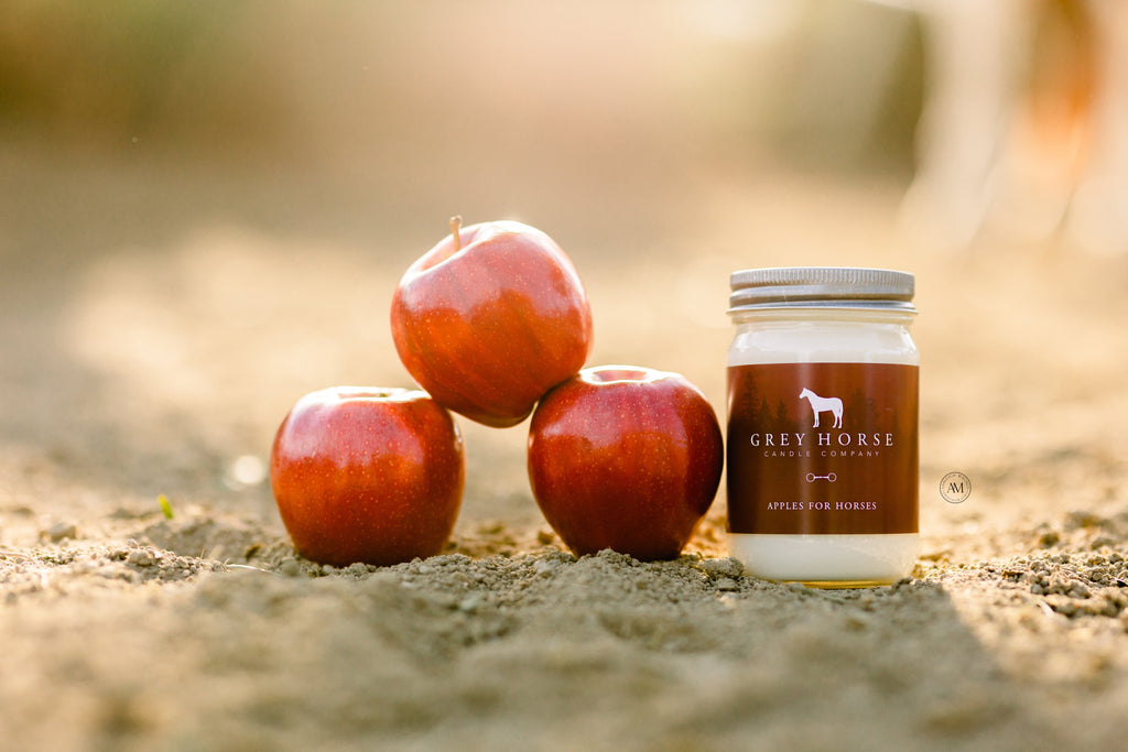Apples For Horses Candle