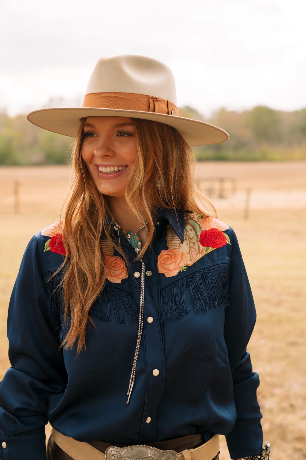 The Dark Navy Button Up