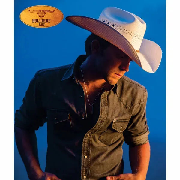 Bullhide x Justin Moore | Bait A Hook - (50X) Straw Cowboy Hat