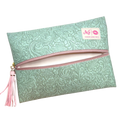 Makeup Junkie | Flat Lay Spill Resistant Bag : Southern Belle