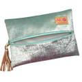 Makeup Junkie | Flat Lay Spill Resistant Bag : Seabreeze Luxe