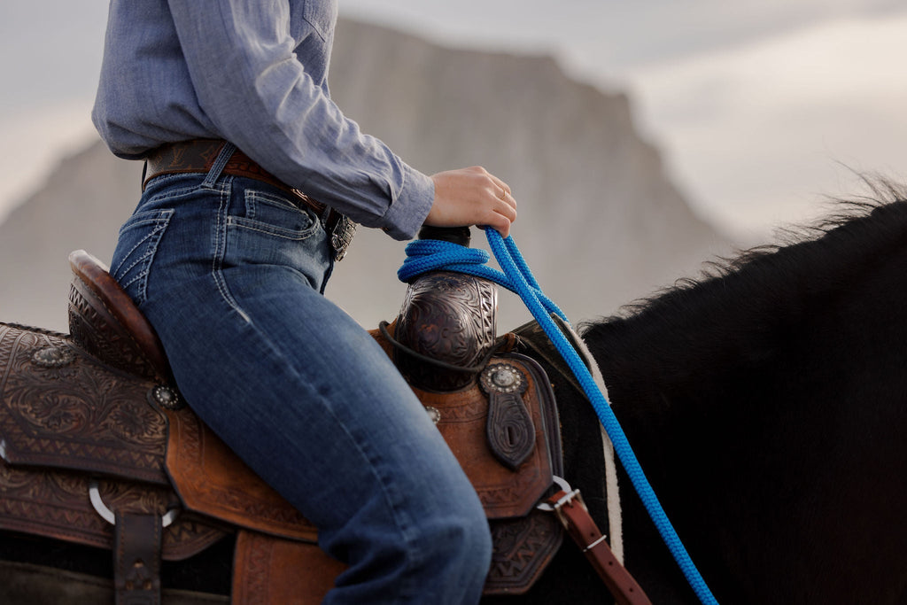 22 Ft Clinician Mecate Reins - 17 Colors!