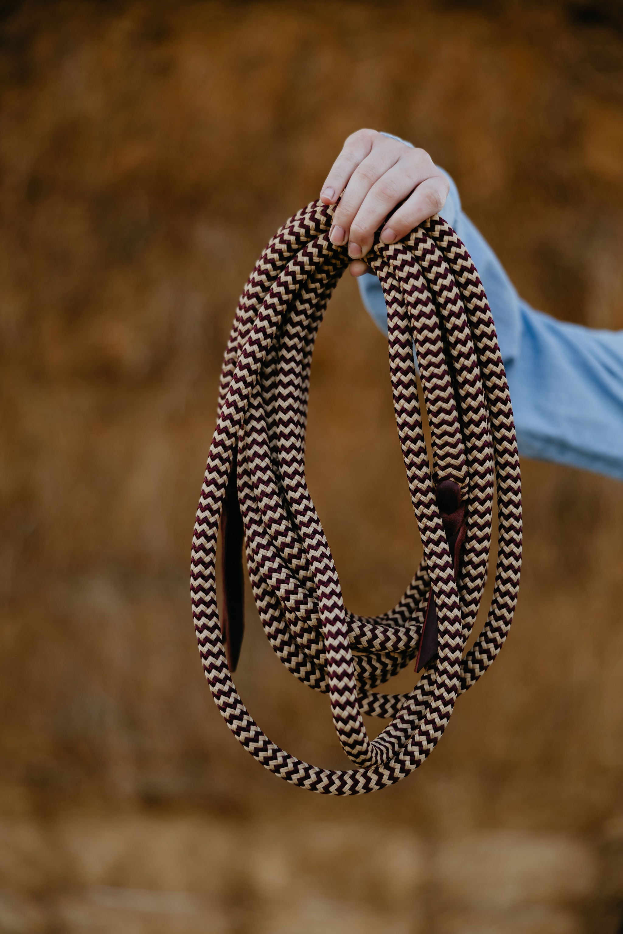 22 Ft Clinician Mecate Reins - 17 Colors!