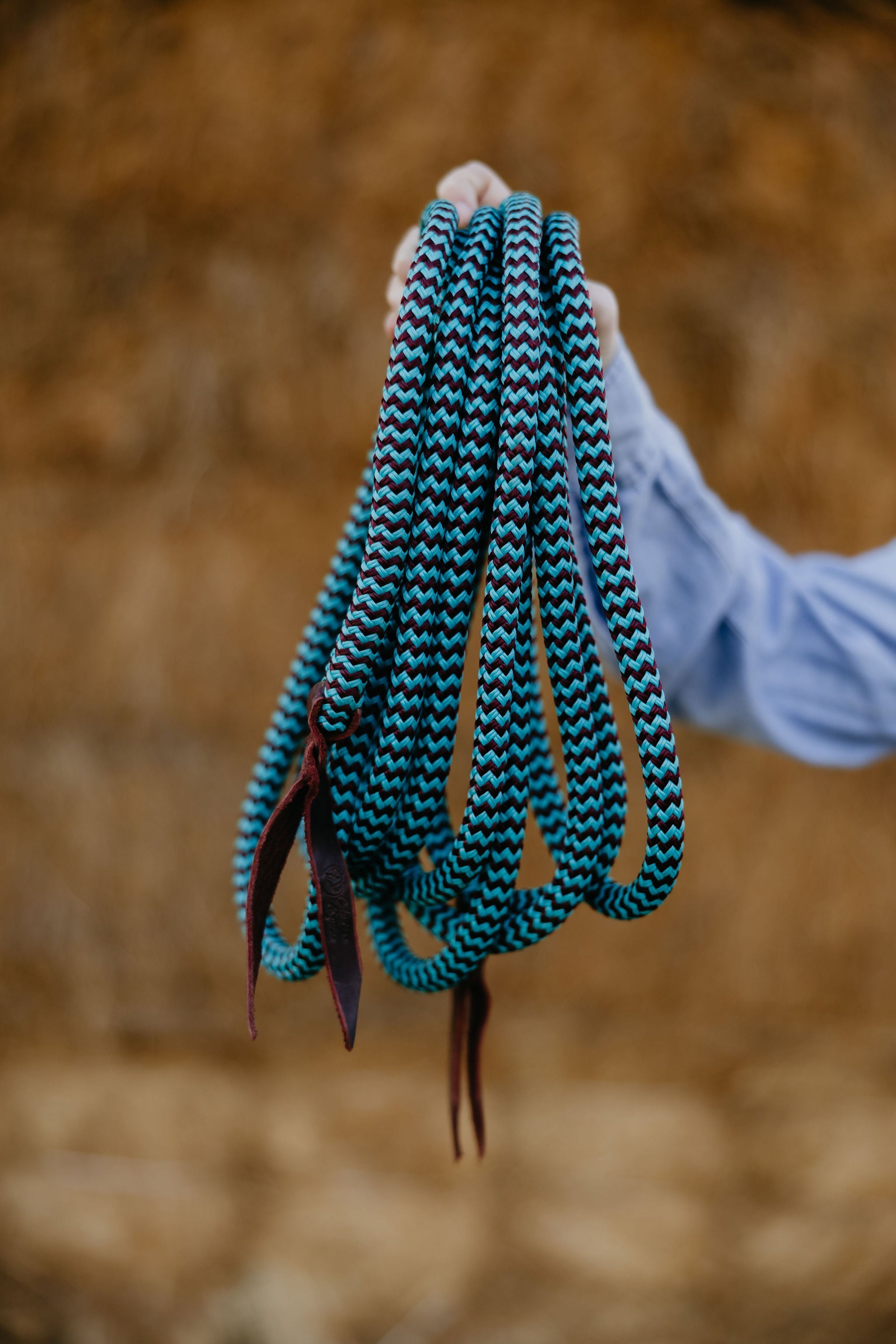 22 Ft Clinician Mecate Reins - 17 Colors!