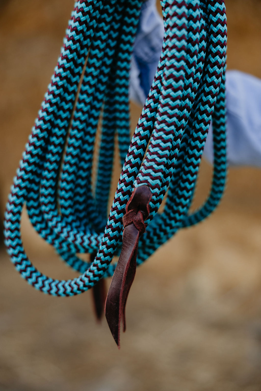 22 Ft Clinician Mecate Reins - 17 Colors!
