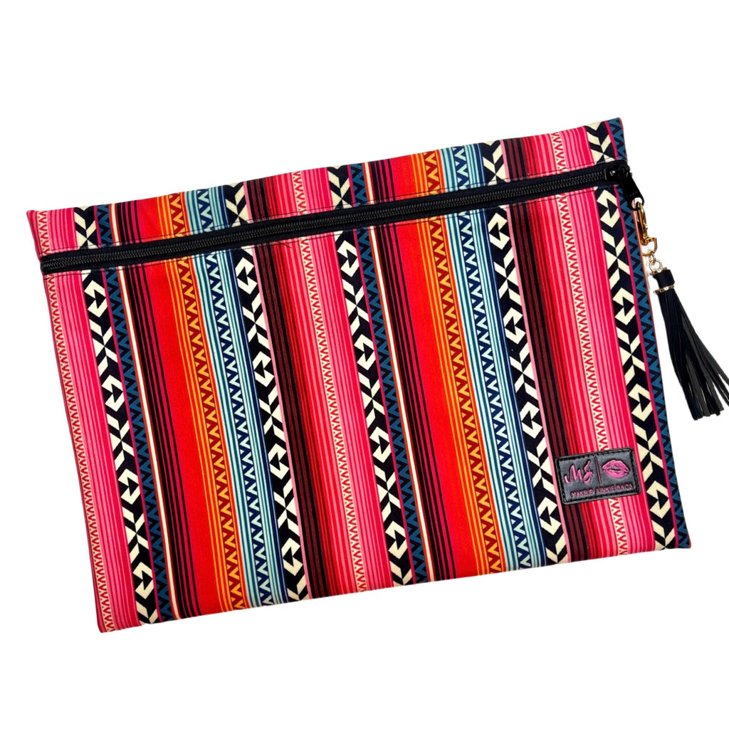 Makeup Junkie | Flat Lay Spill Resistant Bag : La Vida Loca