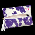 Makeup Junkie | Flat Lay Spill Resistant Bag : Violet Vaquero