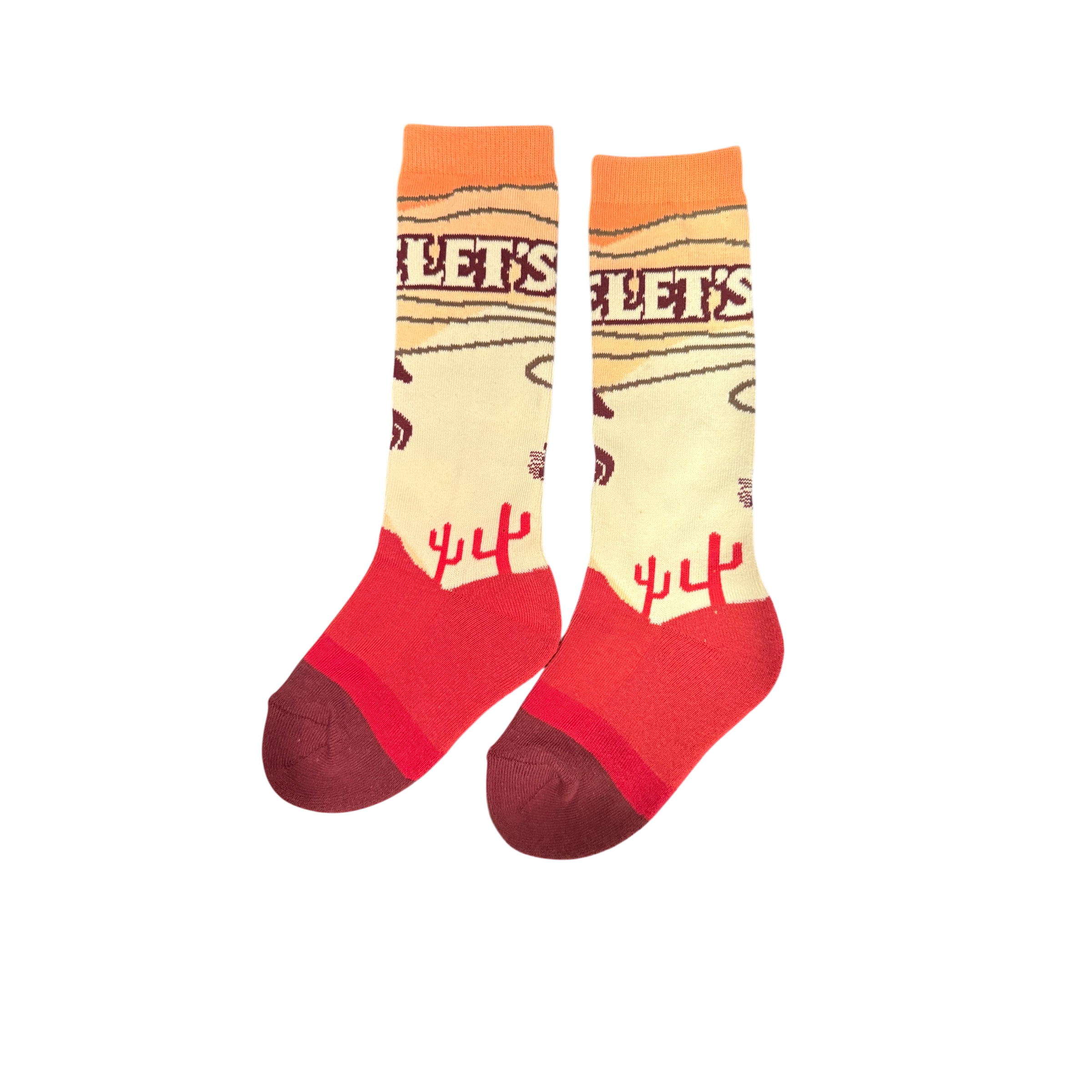 Kids Let's Rope Boot Socks