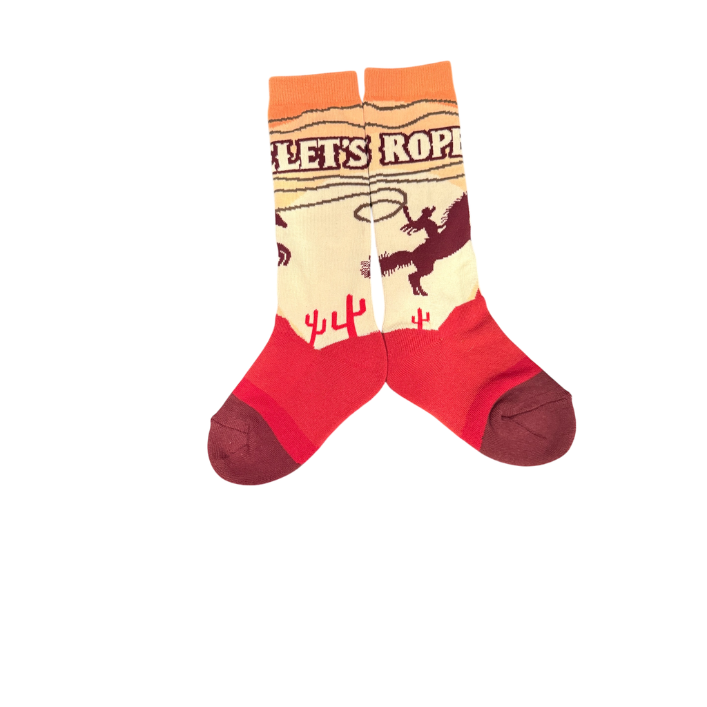 Kids Let's Rope Boot Socks
