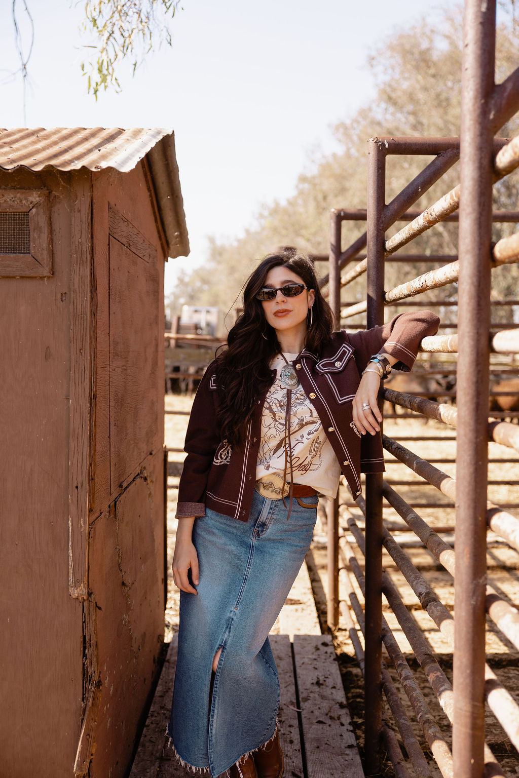 The Garden Gate Cowgirl Skirt