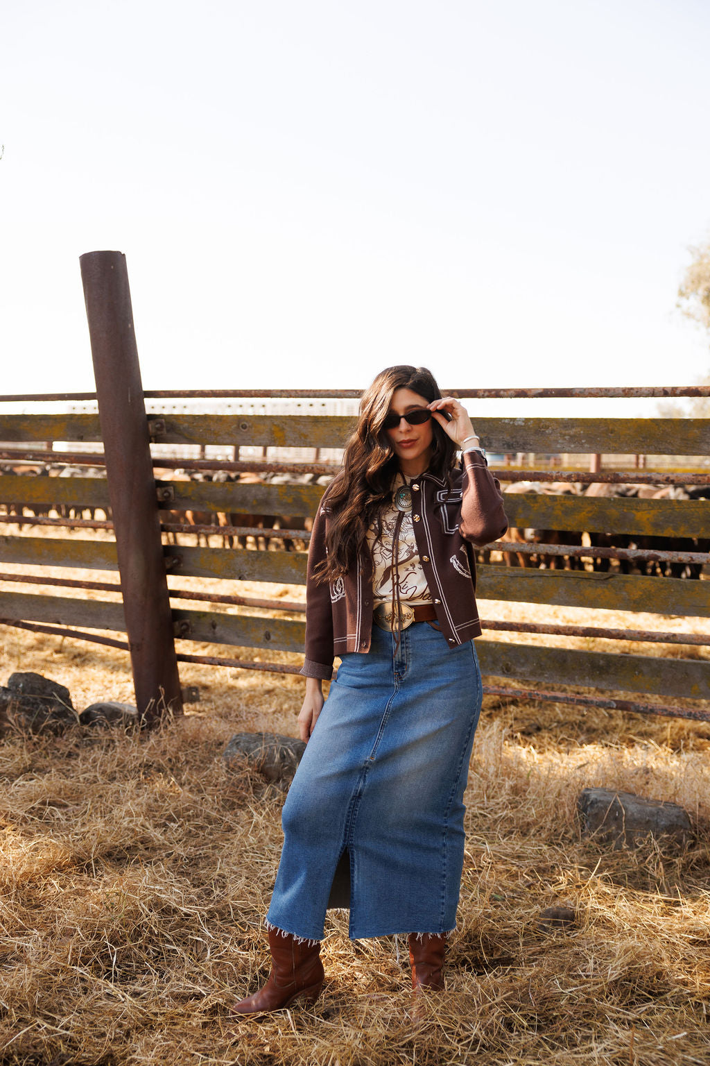 The Garden Gate Cowgirl Skirt