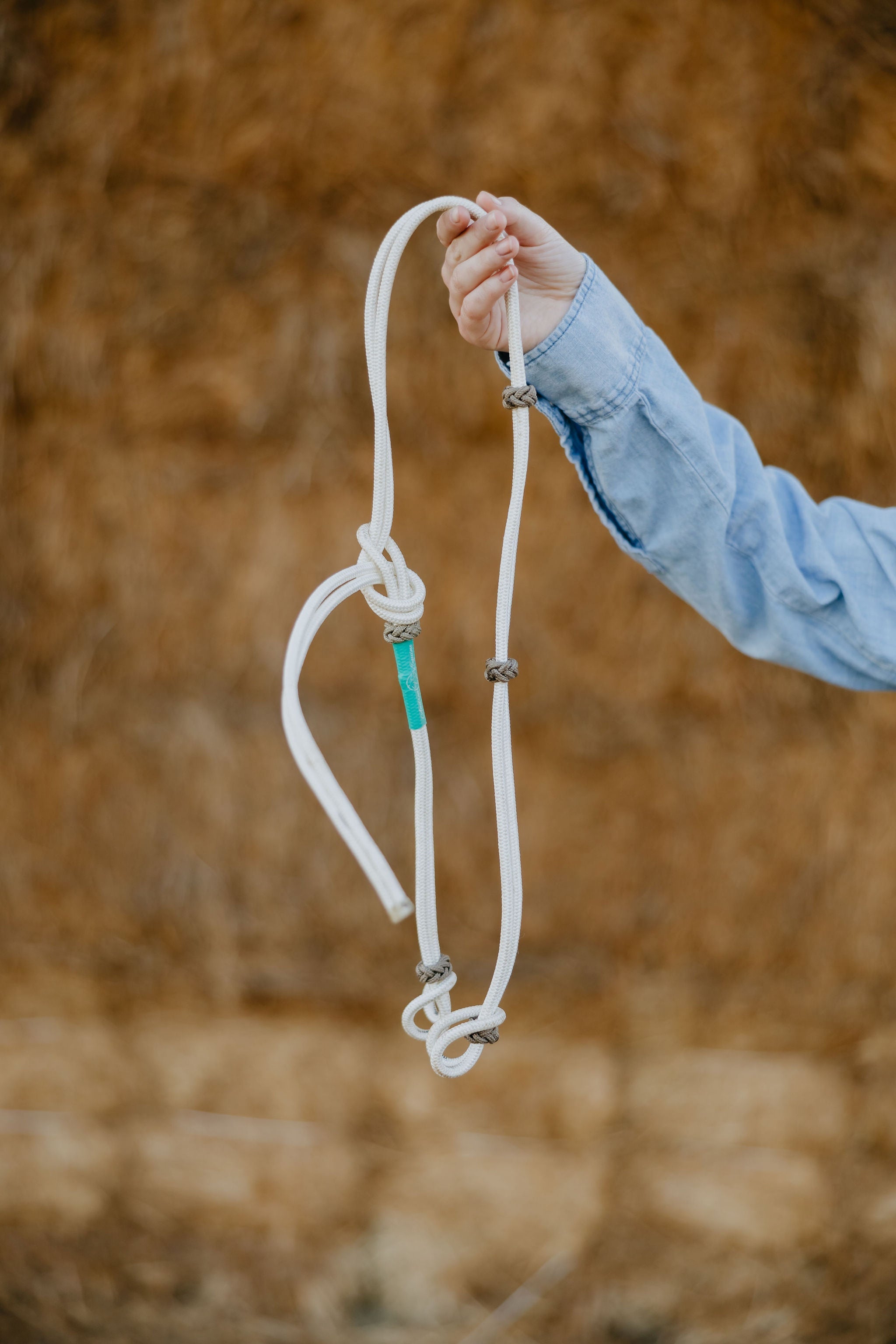 Andrea Equine Signature Rope Headstall