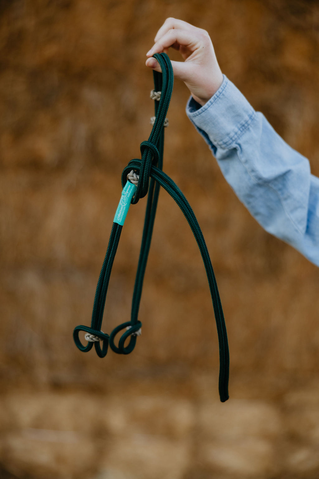 Andrea Equine Signature Rope Headstall