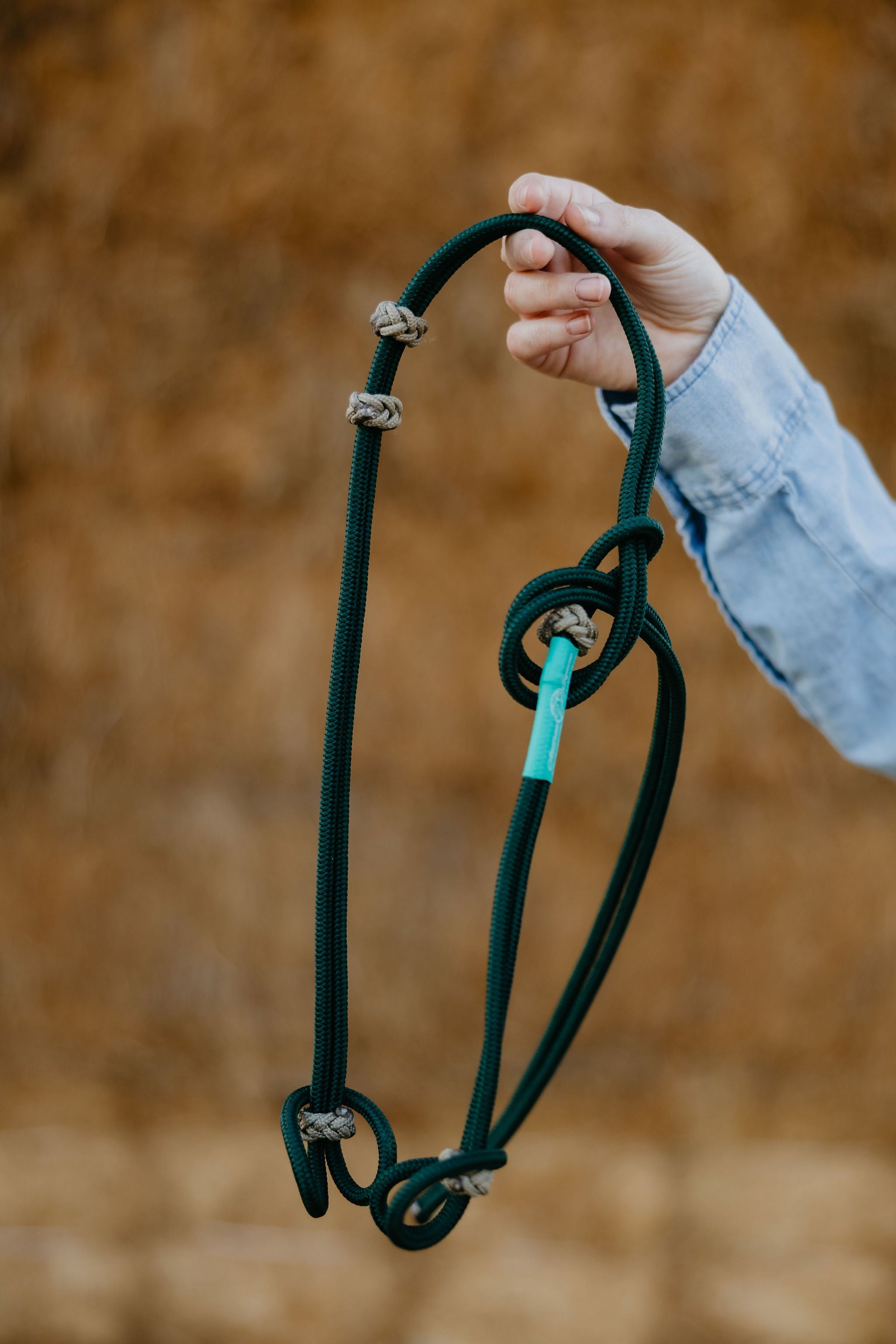 Andrea Equine Signature Rope Headstall