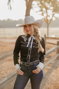 The Let's Rodeo Button Up