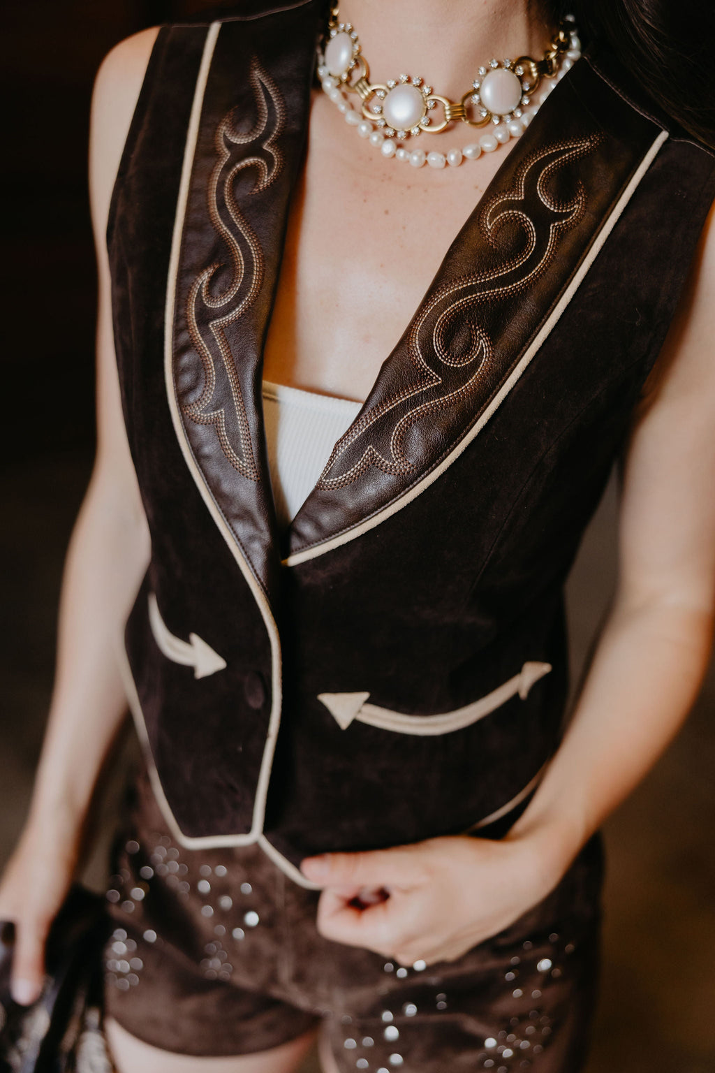 The Bronc Rider Belle Vest