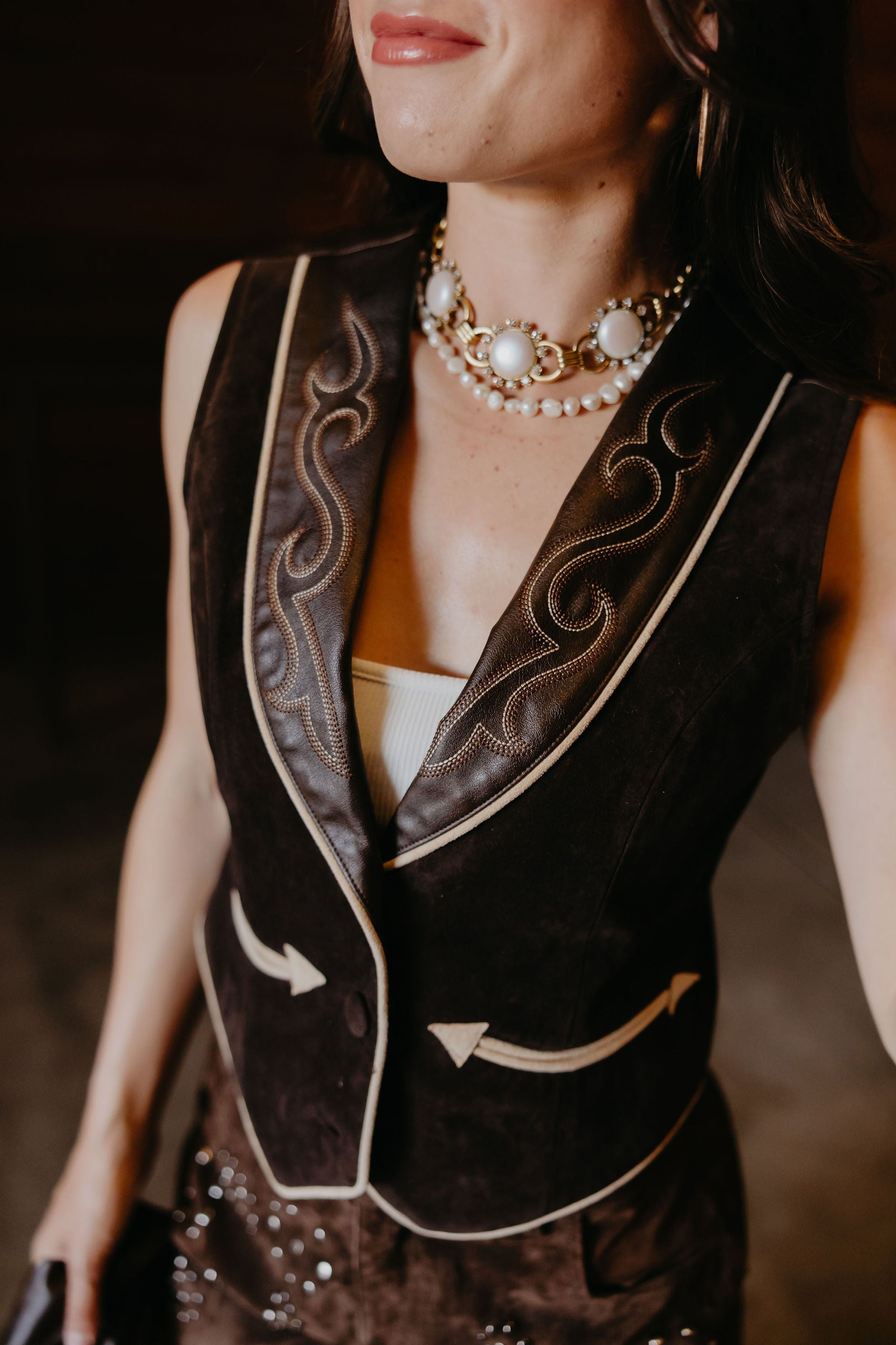 The Bronc Rider Belle Vest