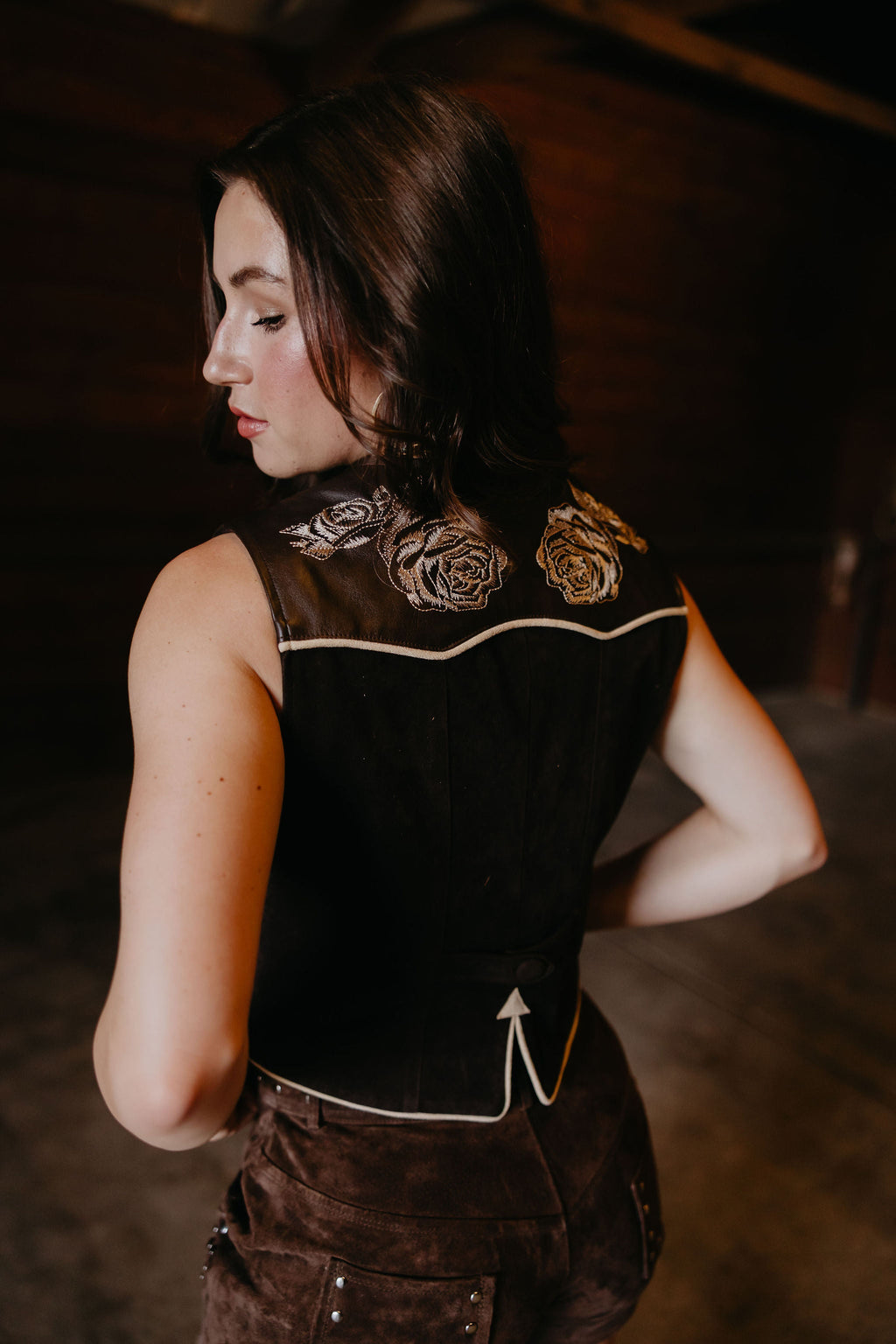 The Bronc Rider Belle Vest