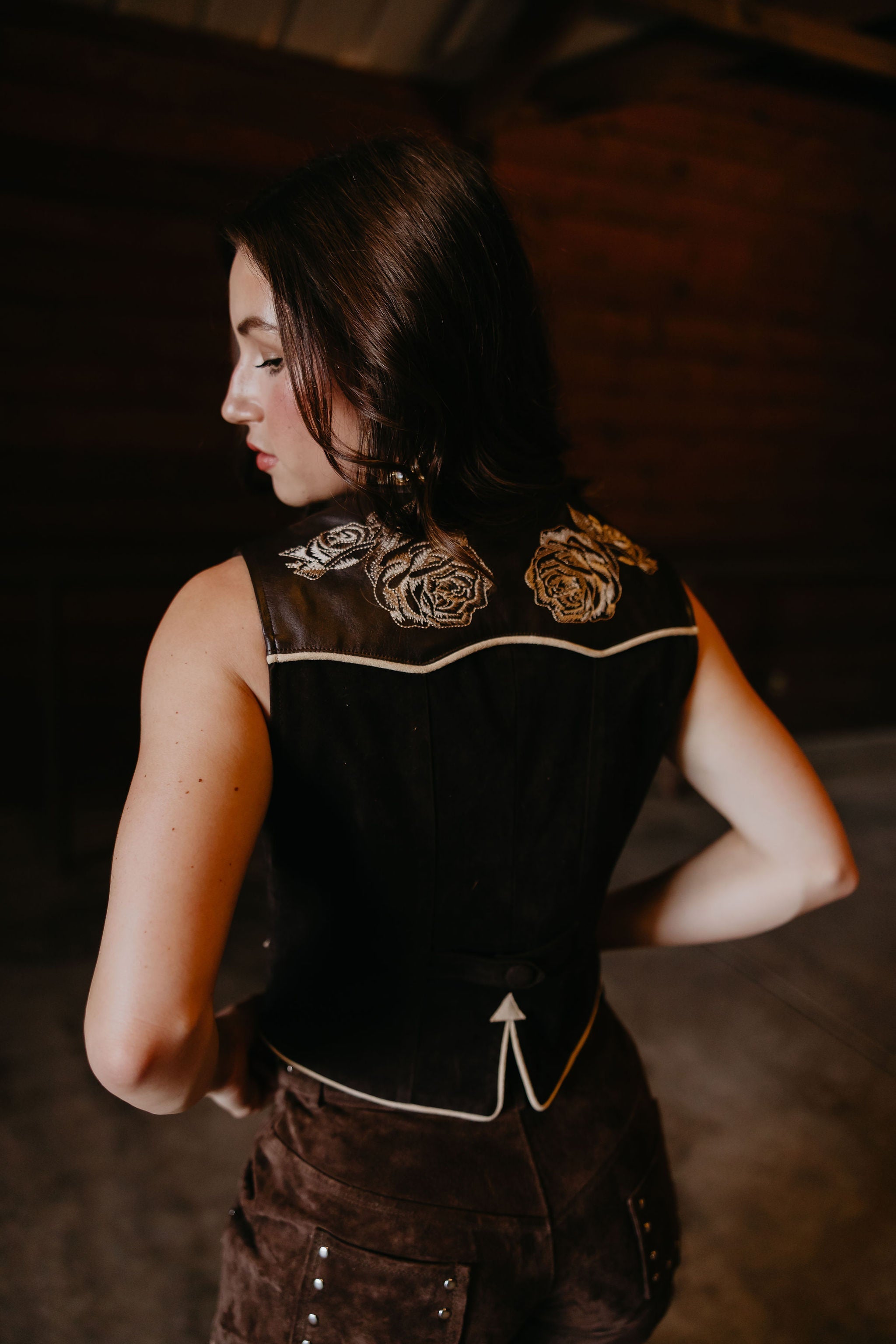 The Bronc Rider Belle Vest
