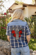 The Blue Bonnet Rodeo Blouse