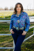 The Denim Rose Button Up