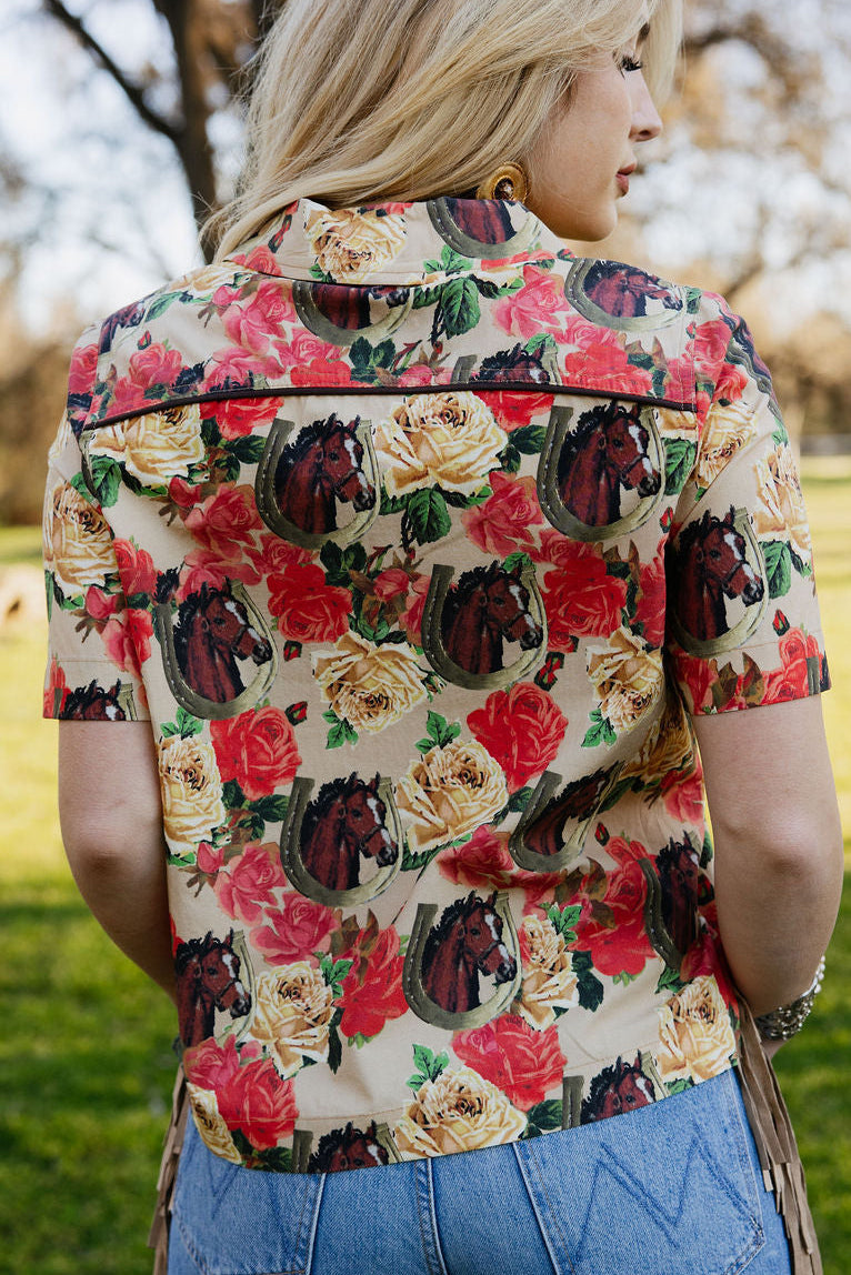 The Blooming Bronc Blouse