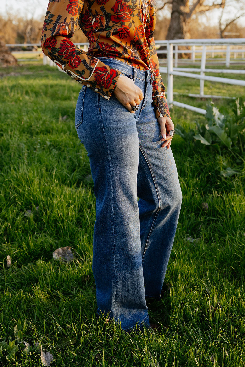 The Rodeo Rose Cowboy Jeans