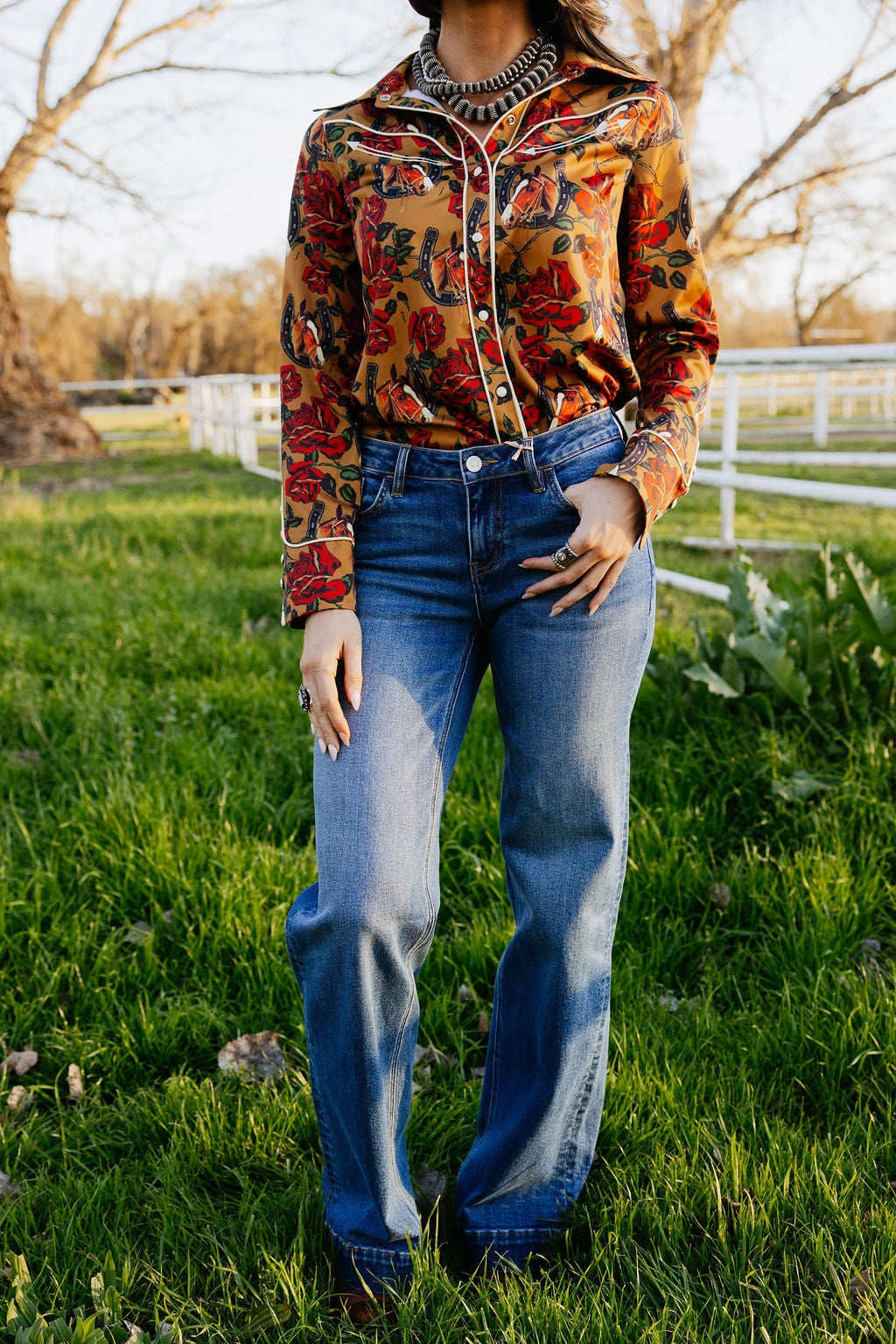 The Rodeo Rose Cowboy Jeans