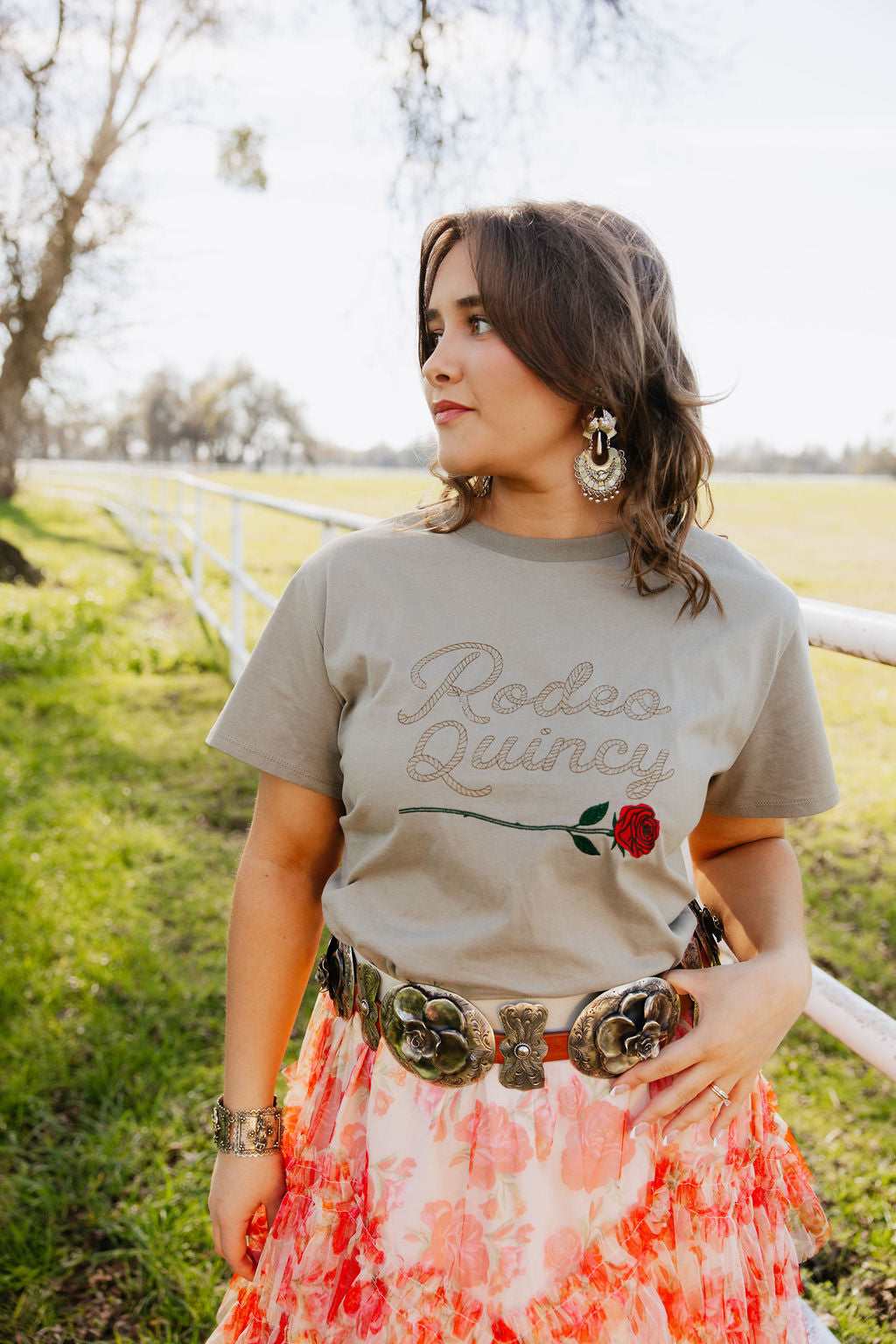 The Darling RQ Rose Tee
