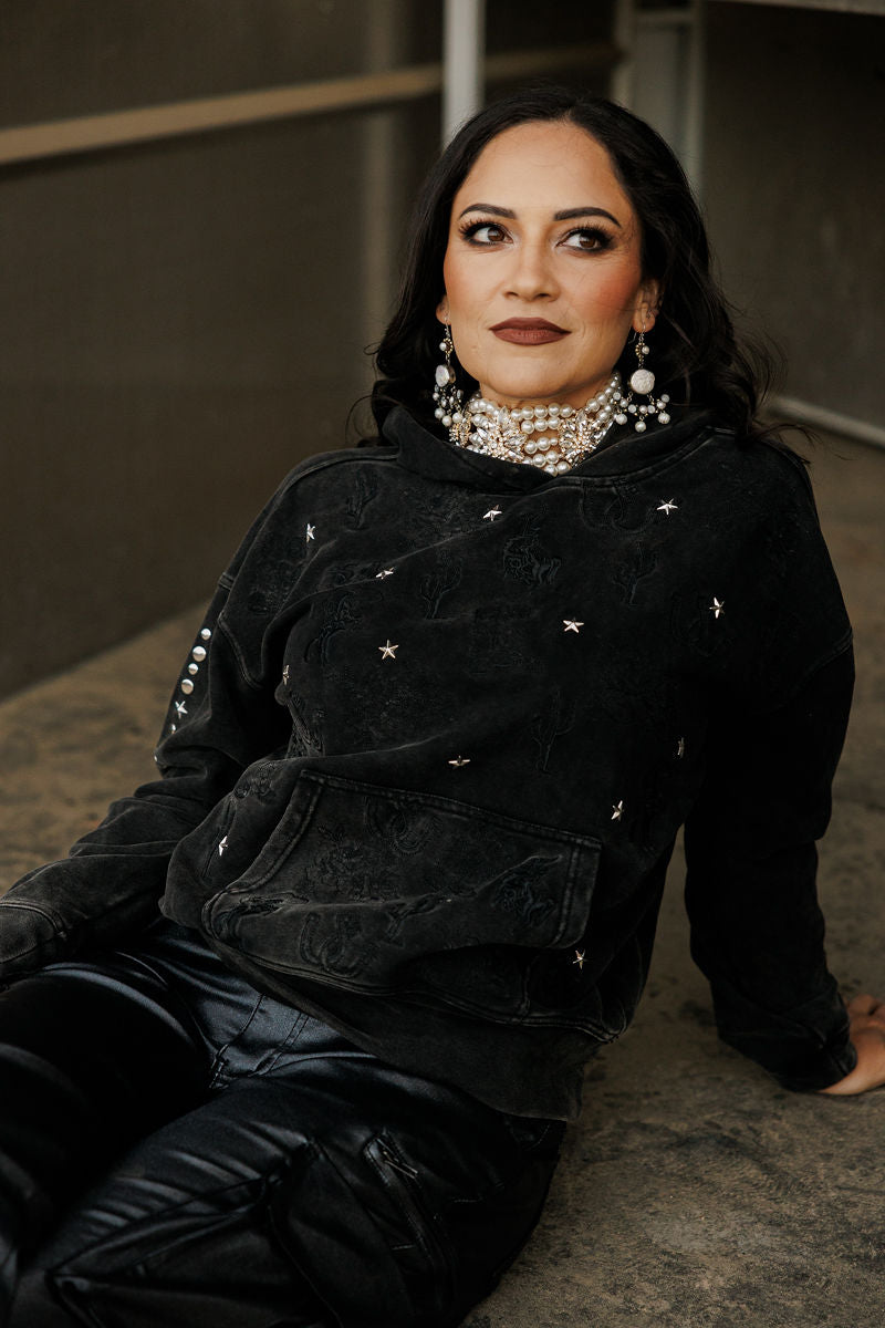 The Studded Cowboy Hoodie