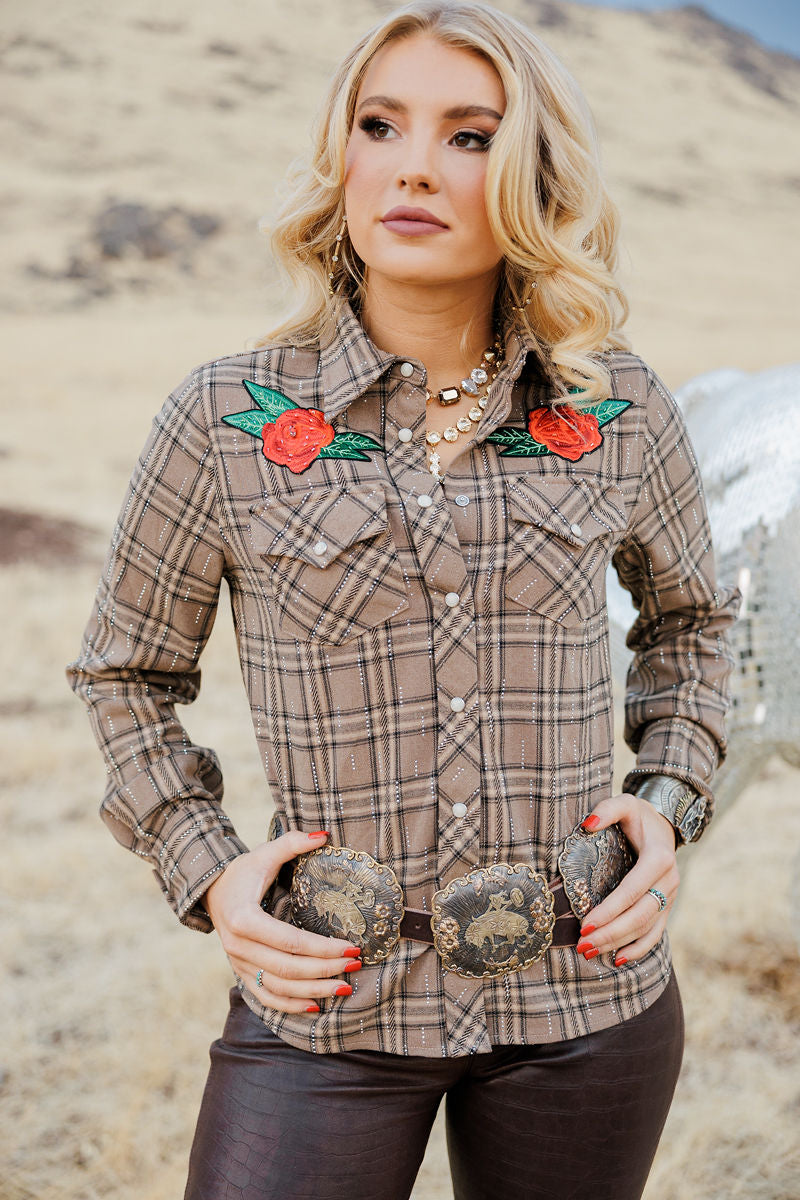The Rhinestone Rodeo Button Up