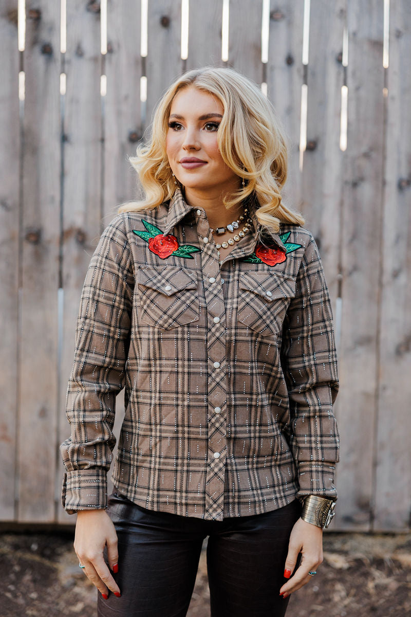 The Rhinestone Rodeo Button Up