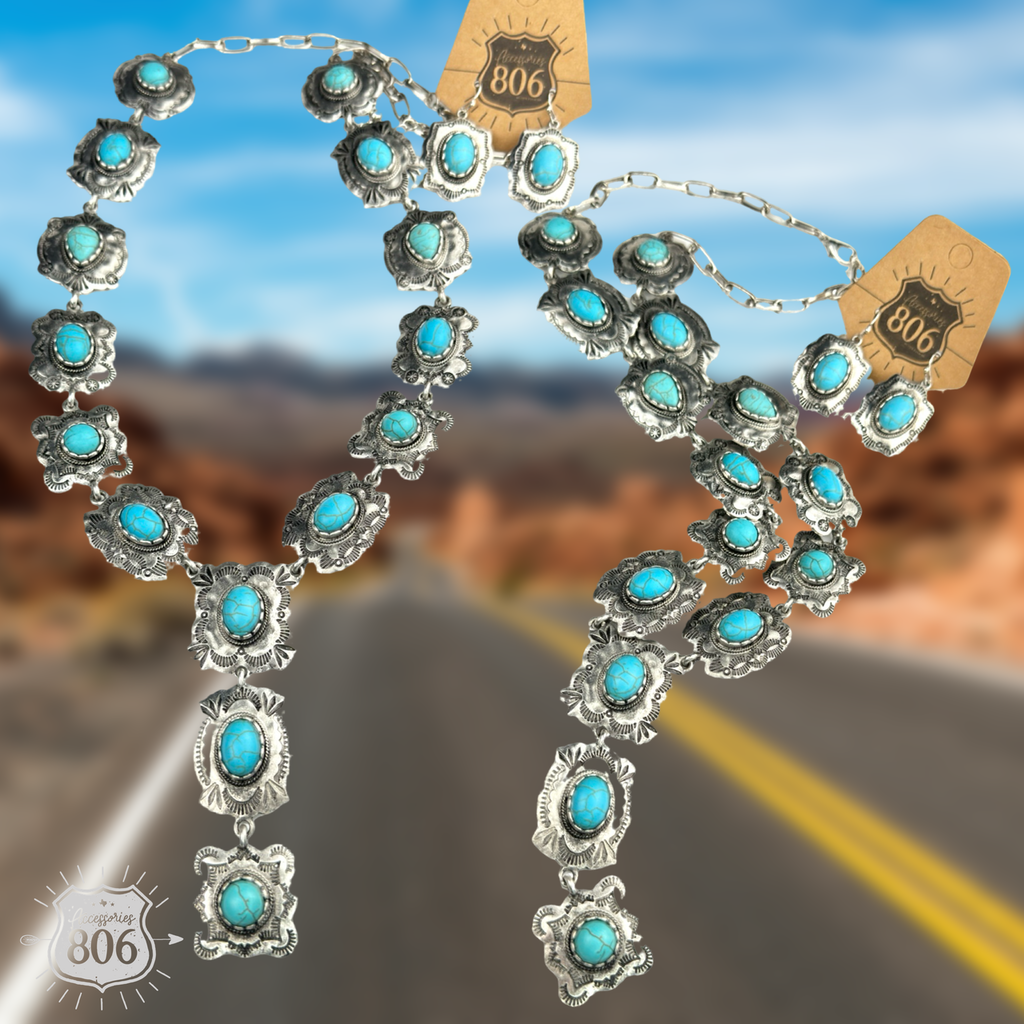 The Nayeli Concho Y Necklace Set
