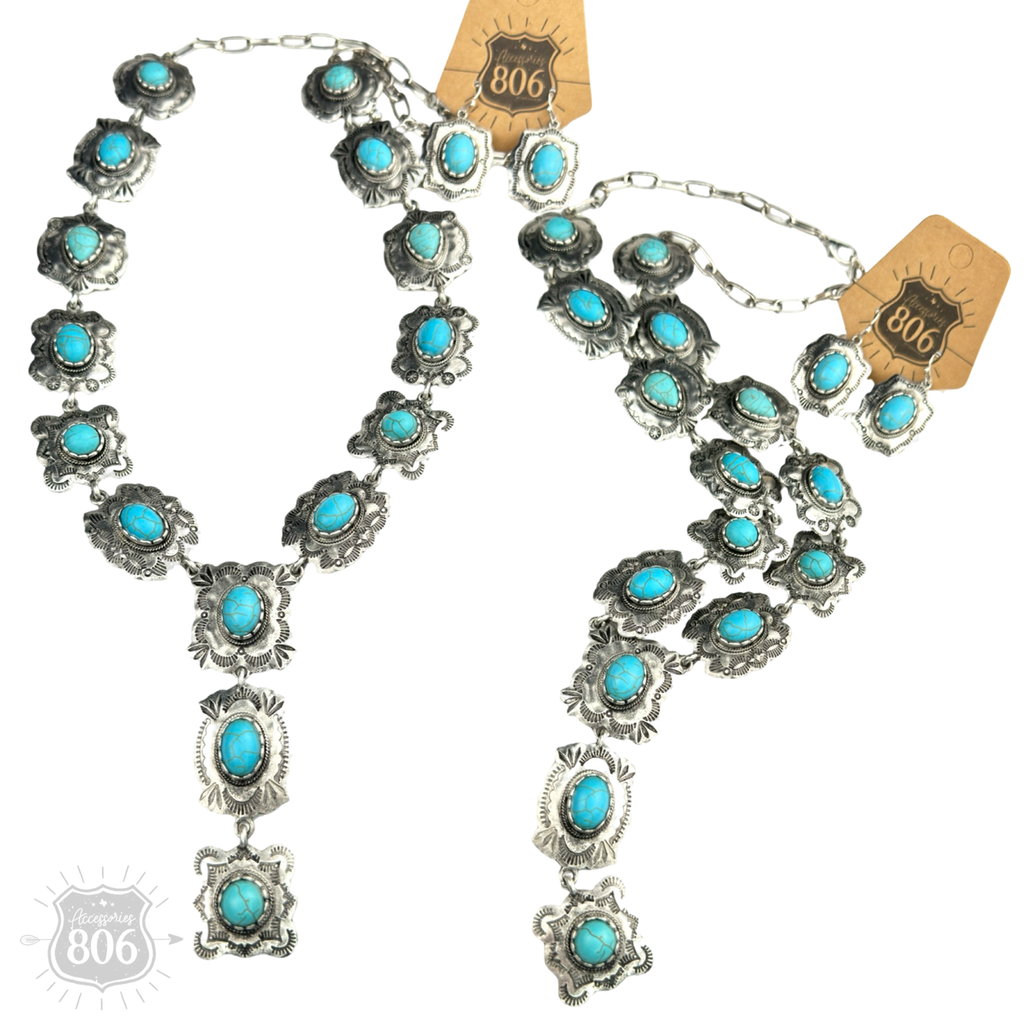 The Nayeli Concho Y Necklace Set