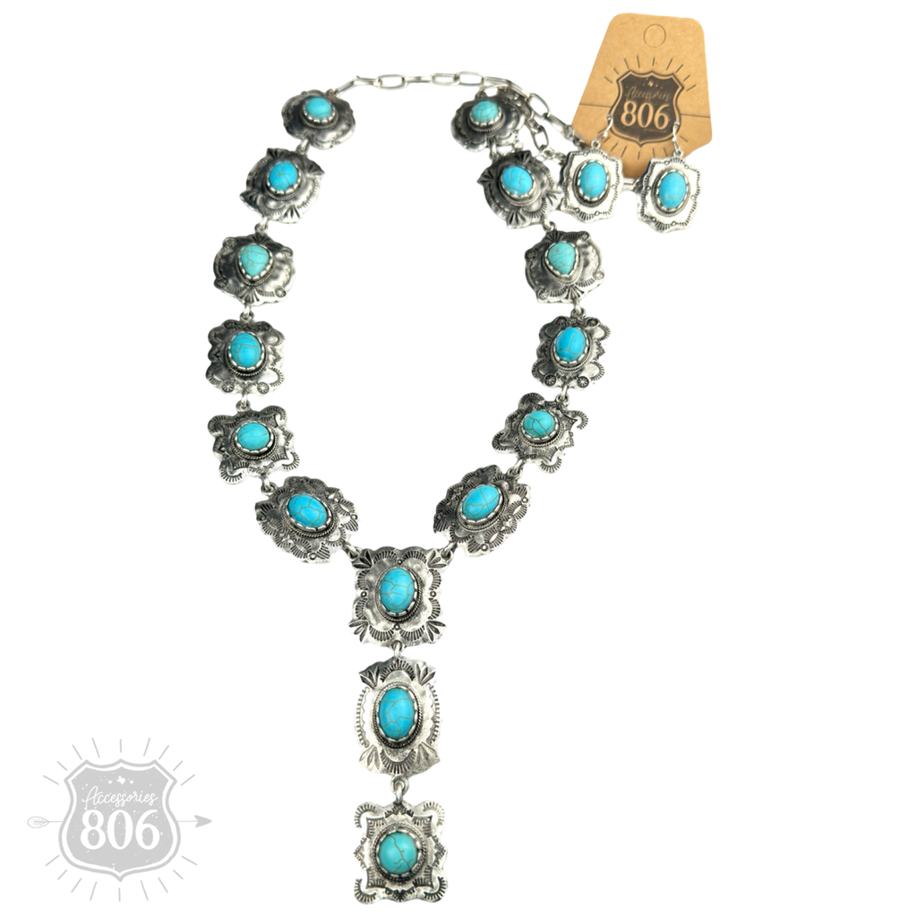 The Nayeli Concho Y Necklace Set