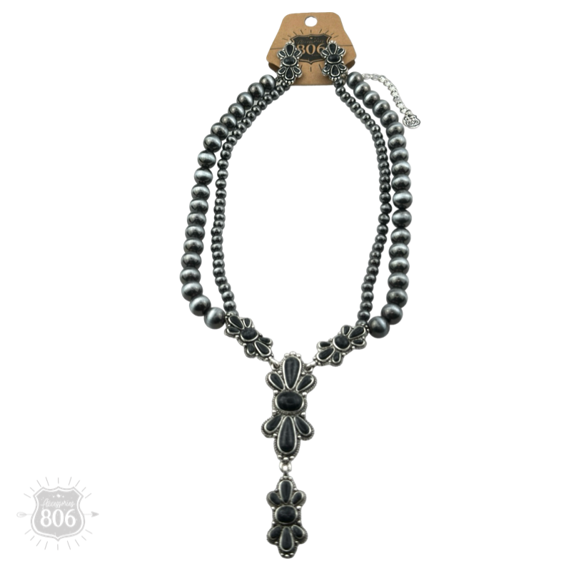 The Riverton Necklace Set - Choose Your Color!