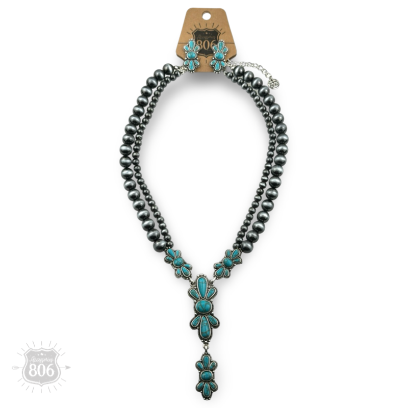 The Riverton Necklace Set - Choose Your Color!