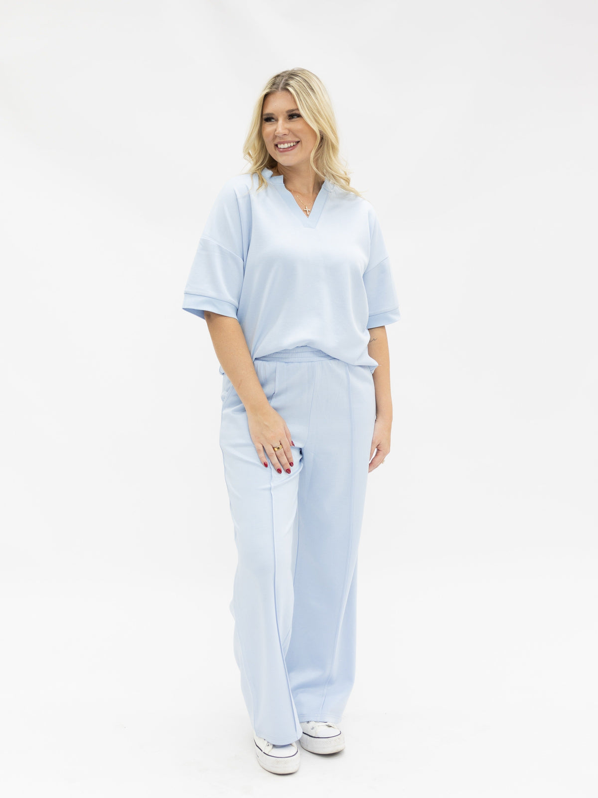 The Ainsley Butter Soft Pants, Blue