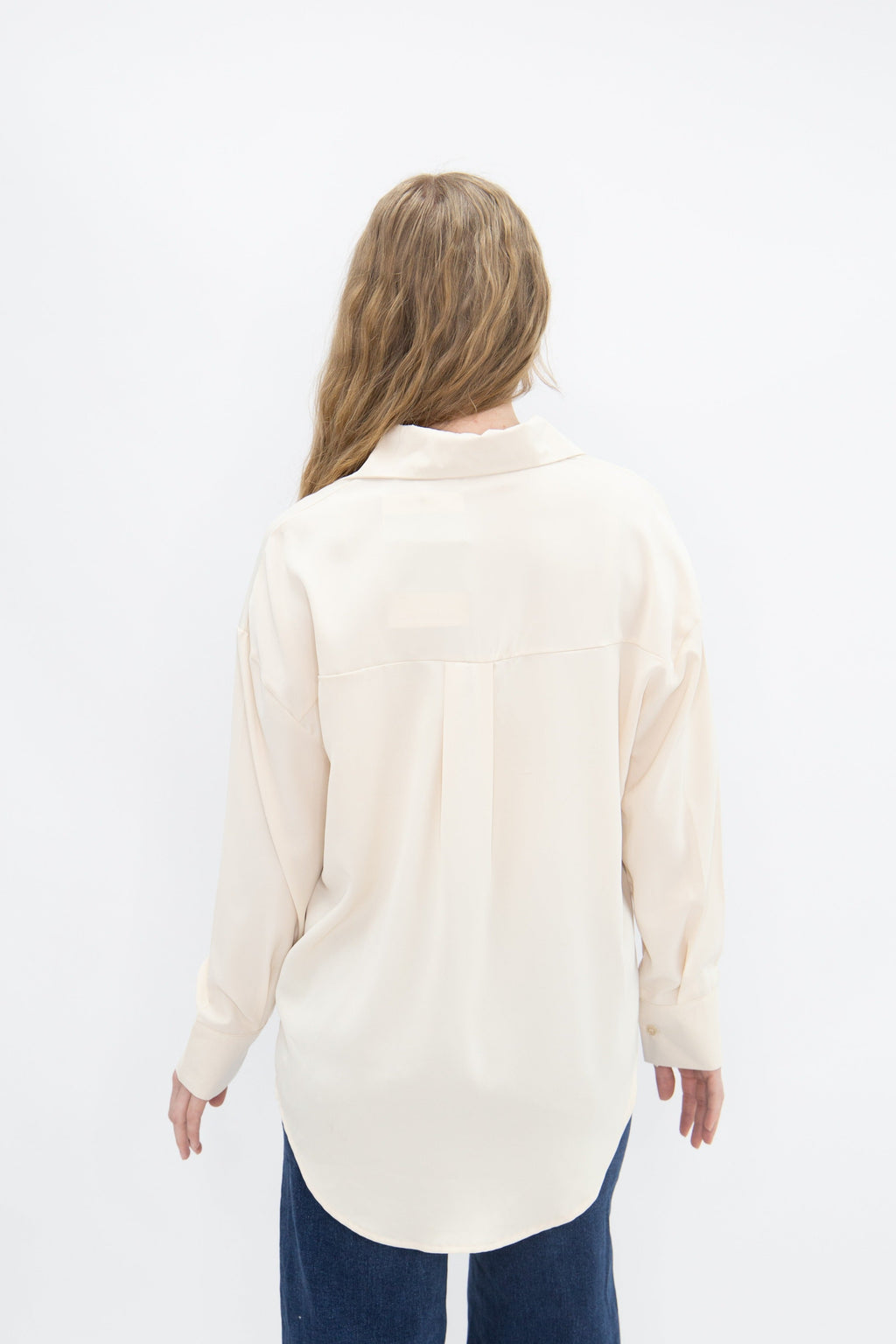 The Kathryn Classic Button-Up, Ivory
