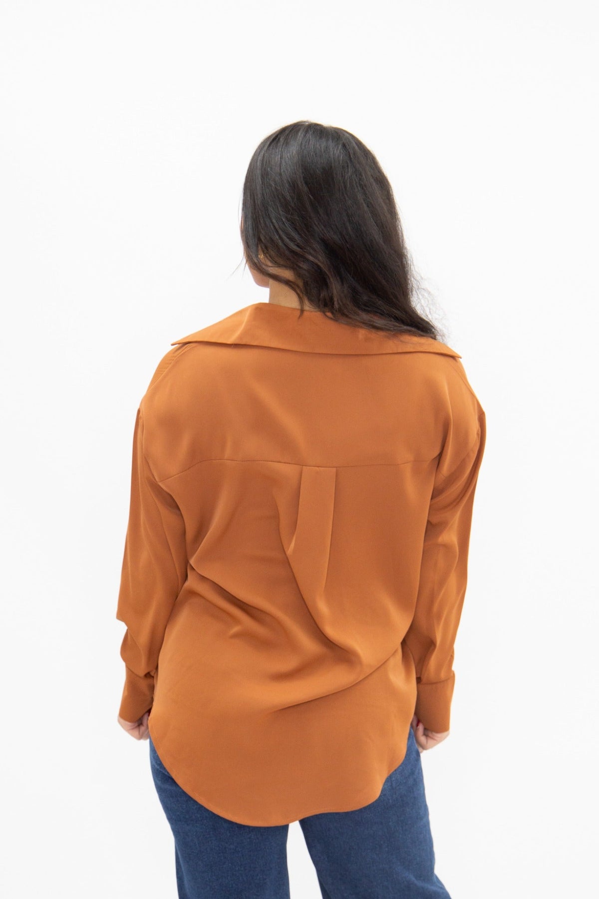 The Kathryn Classic Button-Up, Rust