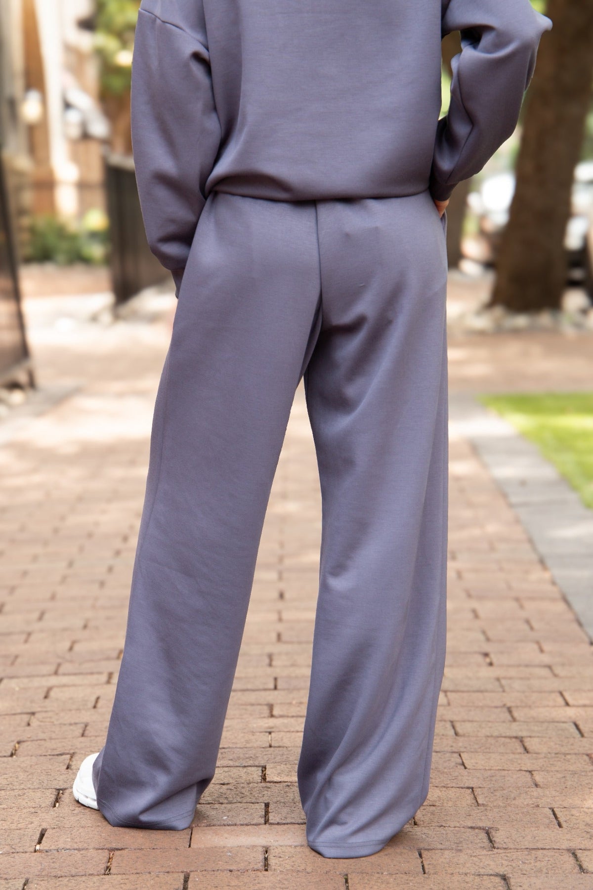 The Ainsley Butter Soft Pants, Slate Blue