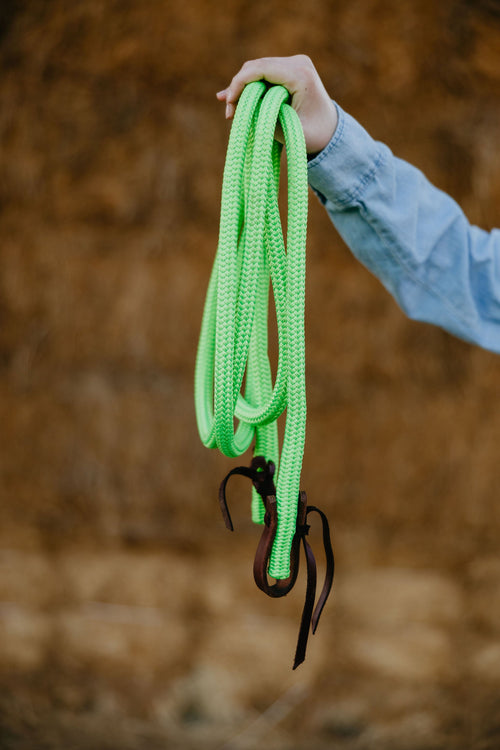 Andrea Equine 10 Ft Clinician Sport Water Loop Reins