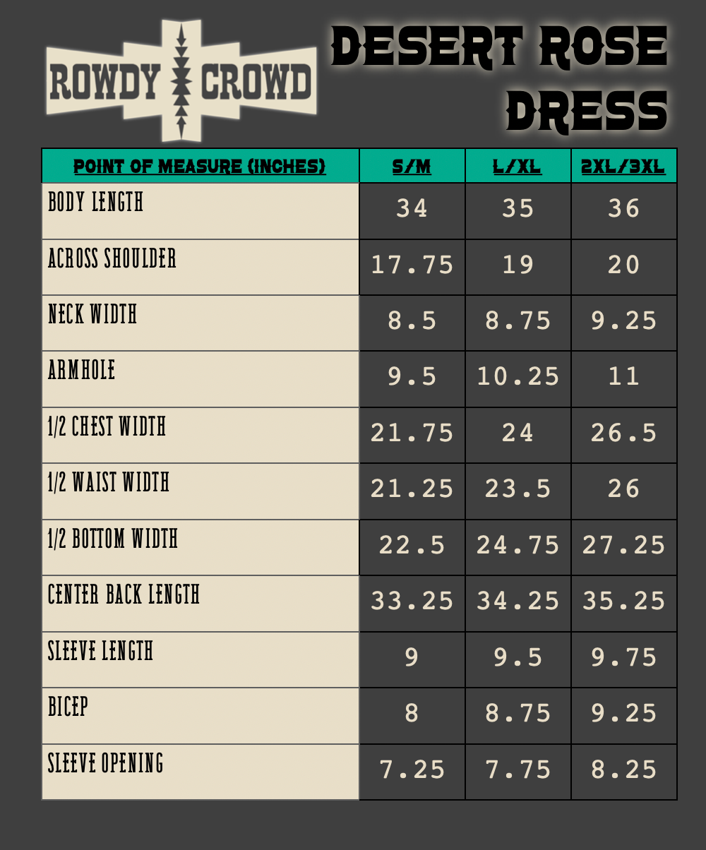 The Desert Rose Dress
