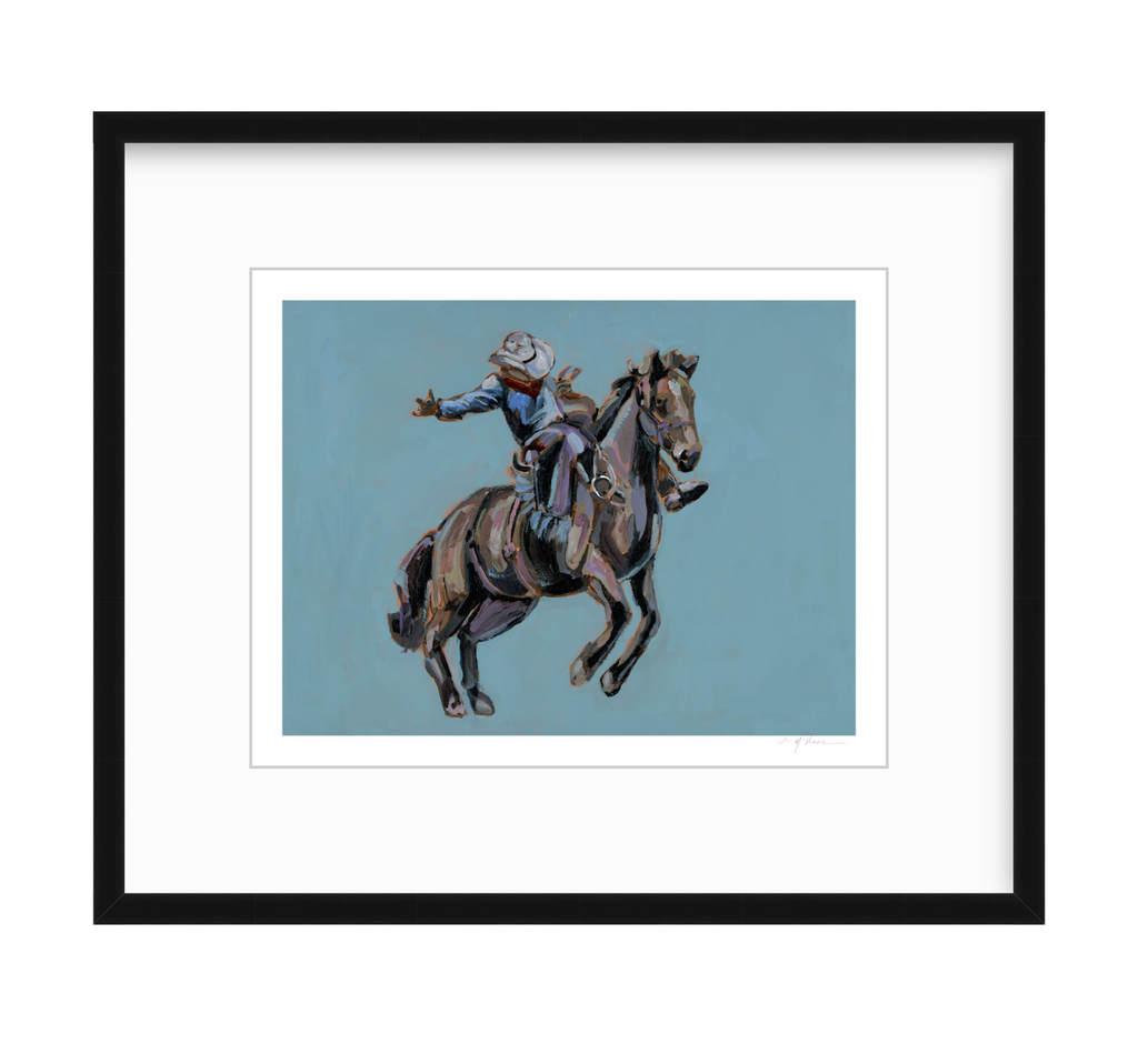 Cowboy Fine Art Print | Art by Chelsea McShane