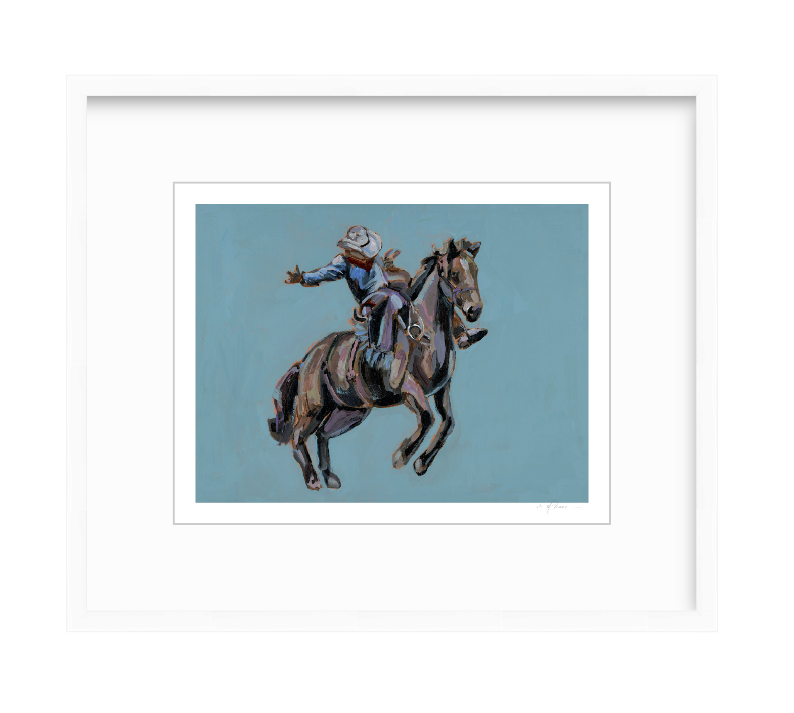 Cowboy Fine Art Print | Art by Chelsea McShane