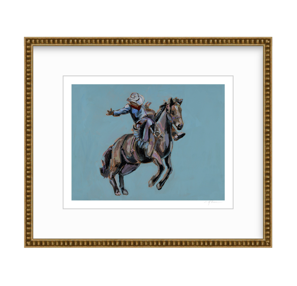 Cowboy Fine Art Print | Art by Chelsea McShane